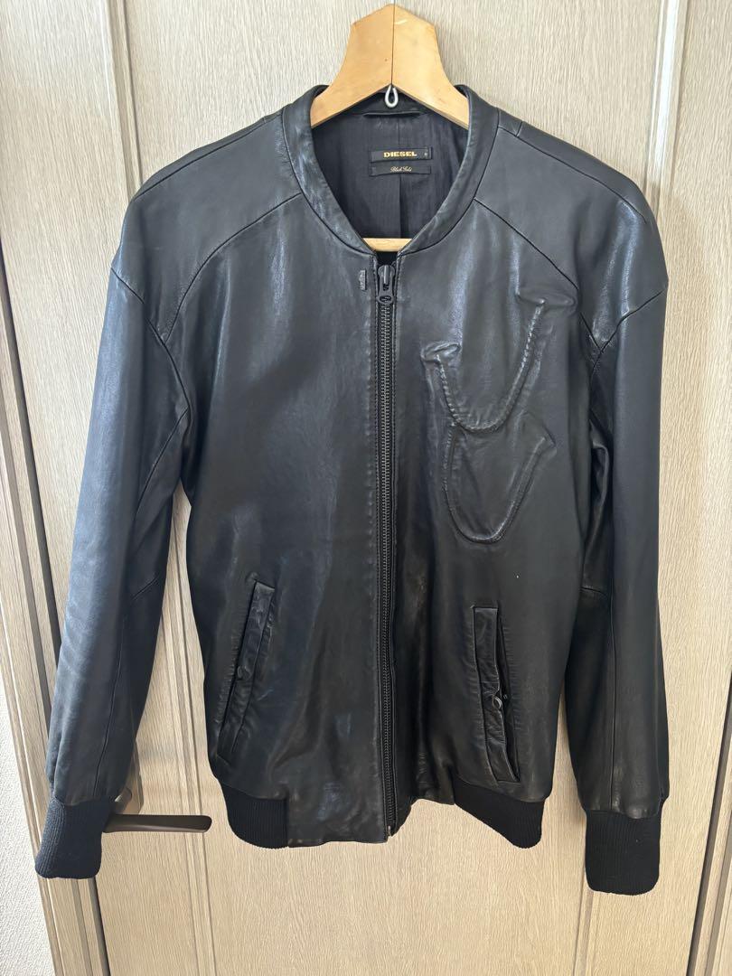 DIESEL ブラックレザーアウター （DIESEL BLACK GOLD(ディーゼル