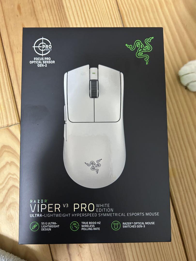 PC周辺機器 Razer - VIPER V3 PRO WHITE VIPER Razer Viper V3 Pro 超軽量左右対称型 HyperSpeed