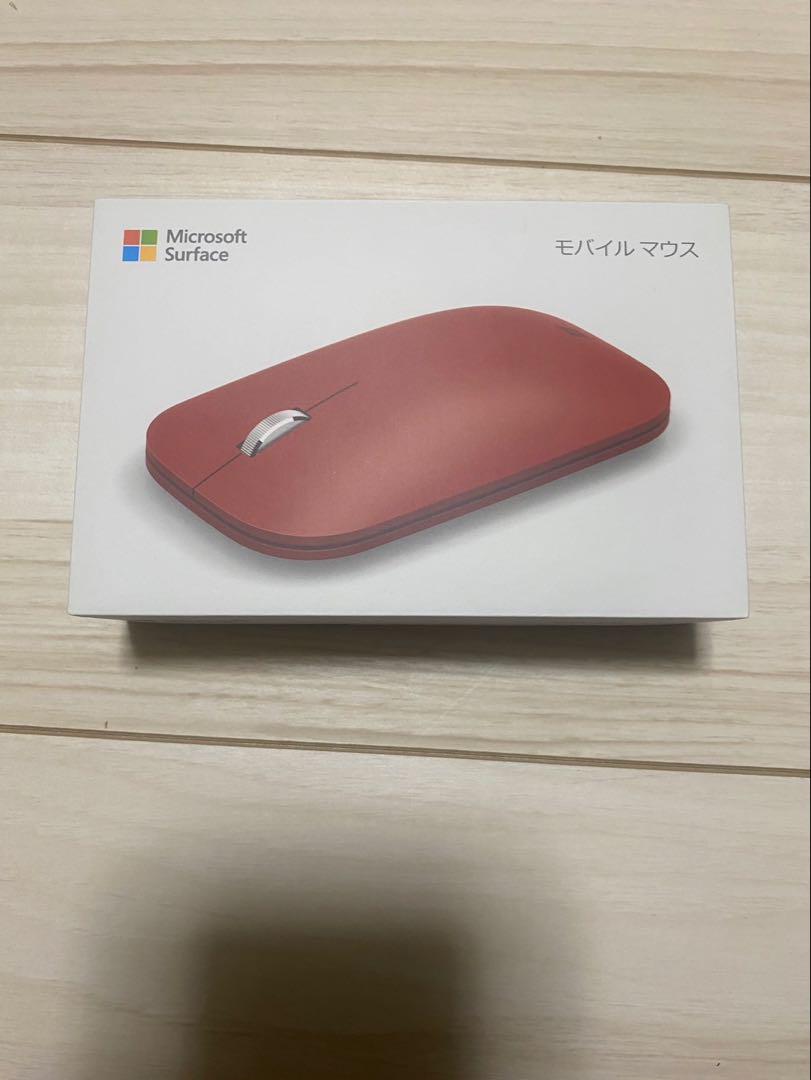 Amazon | マイクロソフト Surface モバイル マウス ポピーレッド