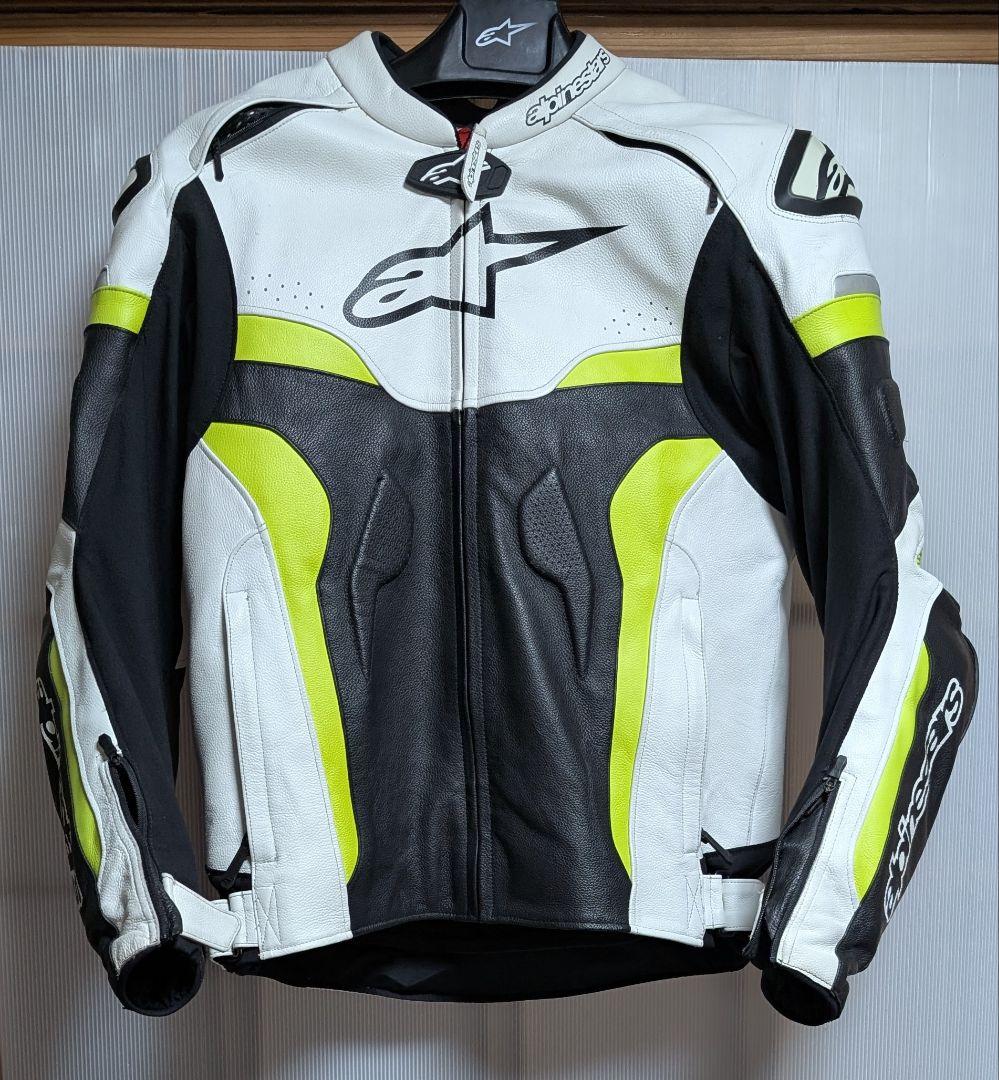 ◆中古　Alpinestars レーシングセラージャケット EUR52 Alpinestars Leather Jacket Motorcycle Jacket USA42 / EU52