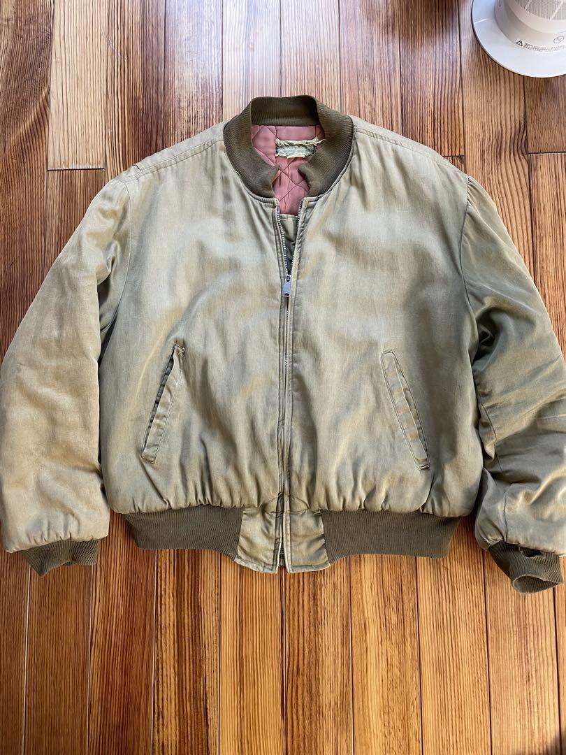 special vintage 50s タンカースジャケット special vintage 50s タンカースジャケット Lサイズ（肩章付き