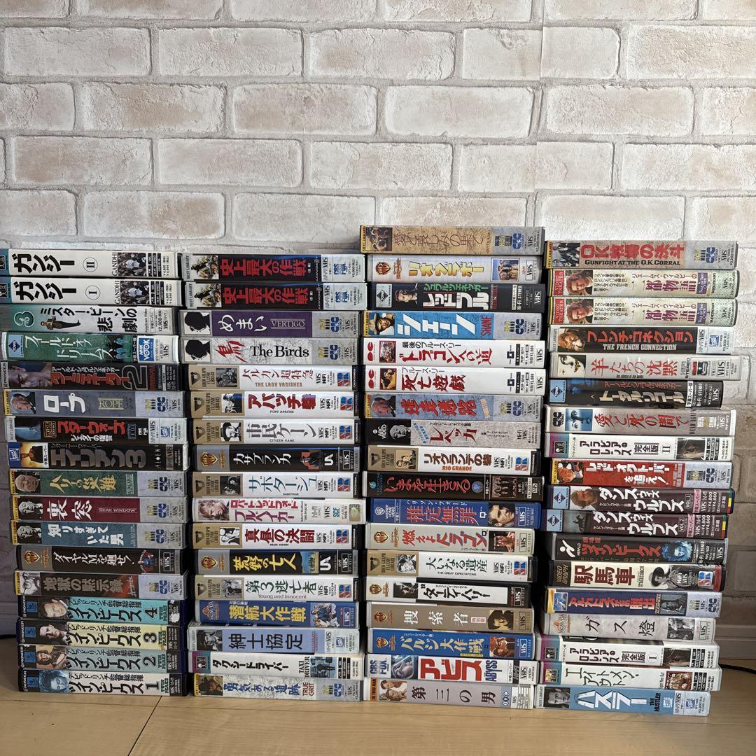 VHS 70本セット 映画 ビデオテープ まとめ売り（Disney - ほぼ