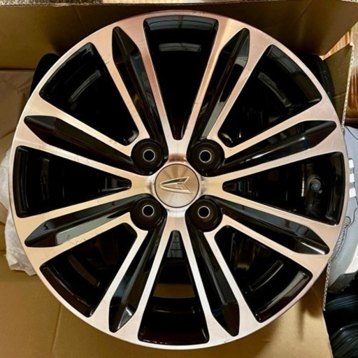 中古アルミ15x4.5ダイハツキャスト純正アルミ - メルカリ