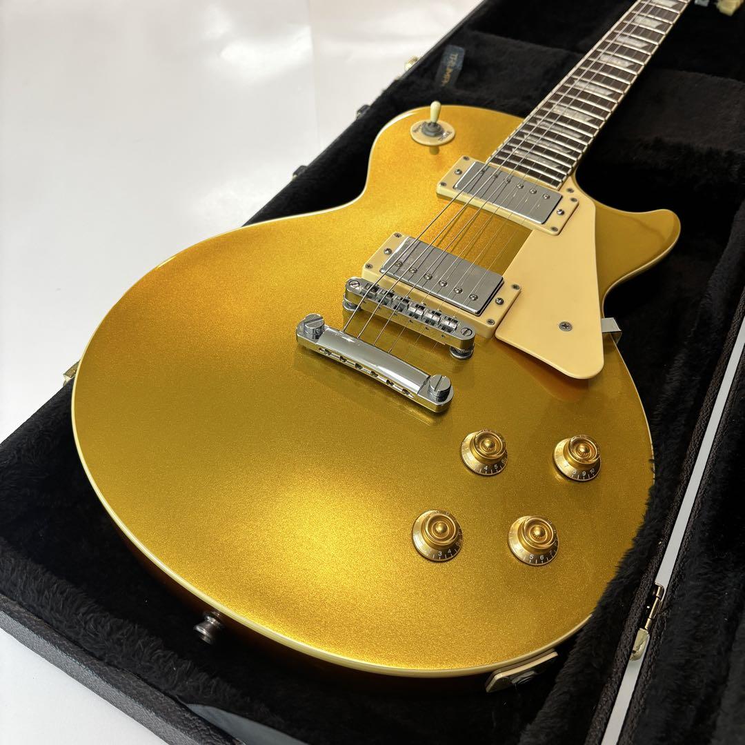 【新品弦張替済】Blitz レスポール Leopard ゴールドトップ 状態良好調整済】Blitz Leopard レスポール ゴールドトップ 新品