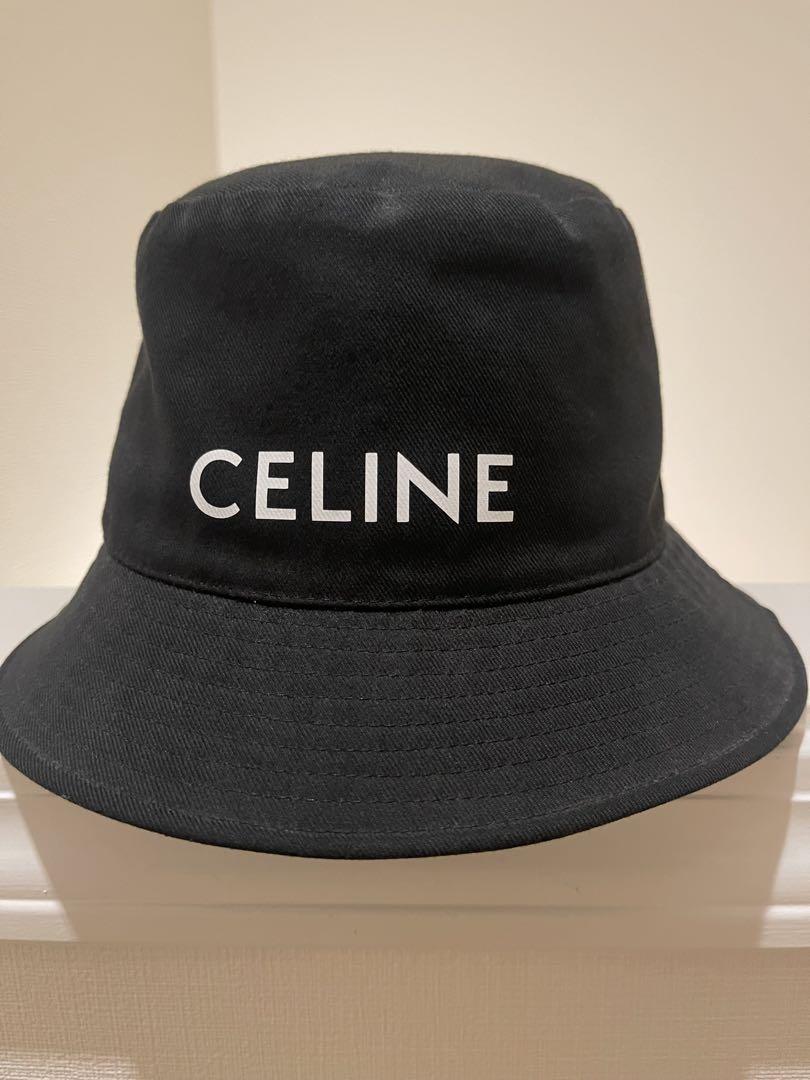 新品⭐︎CELINE バケットハット 黒　L 楽天市場】セリーヌ CELINE バケットハット バケハ メンズ 帽子
