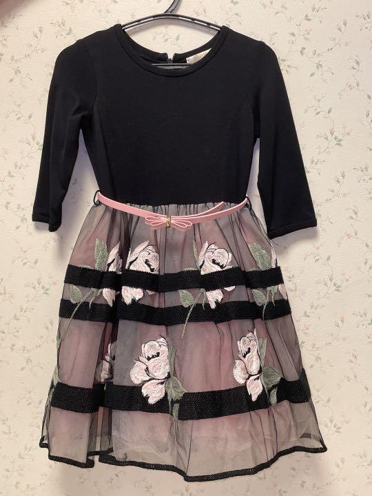 モナリザ　ドレス　120 130 MONNALISA 子供用ドレス MONNALISA モナリザ - 美品 発表会 結婚式（カラー