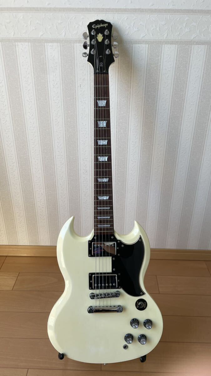 Epiphone Custom Shop SG エピフォン カスタムショップ Epiphone SG Custom, Ebony | Epiphone