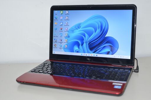 中古ノートパソコン NEC LS550/J Windows11+office 爆速SSD256GB