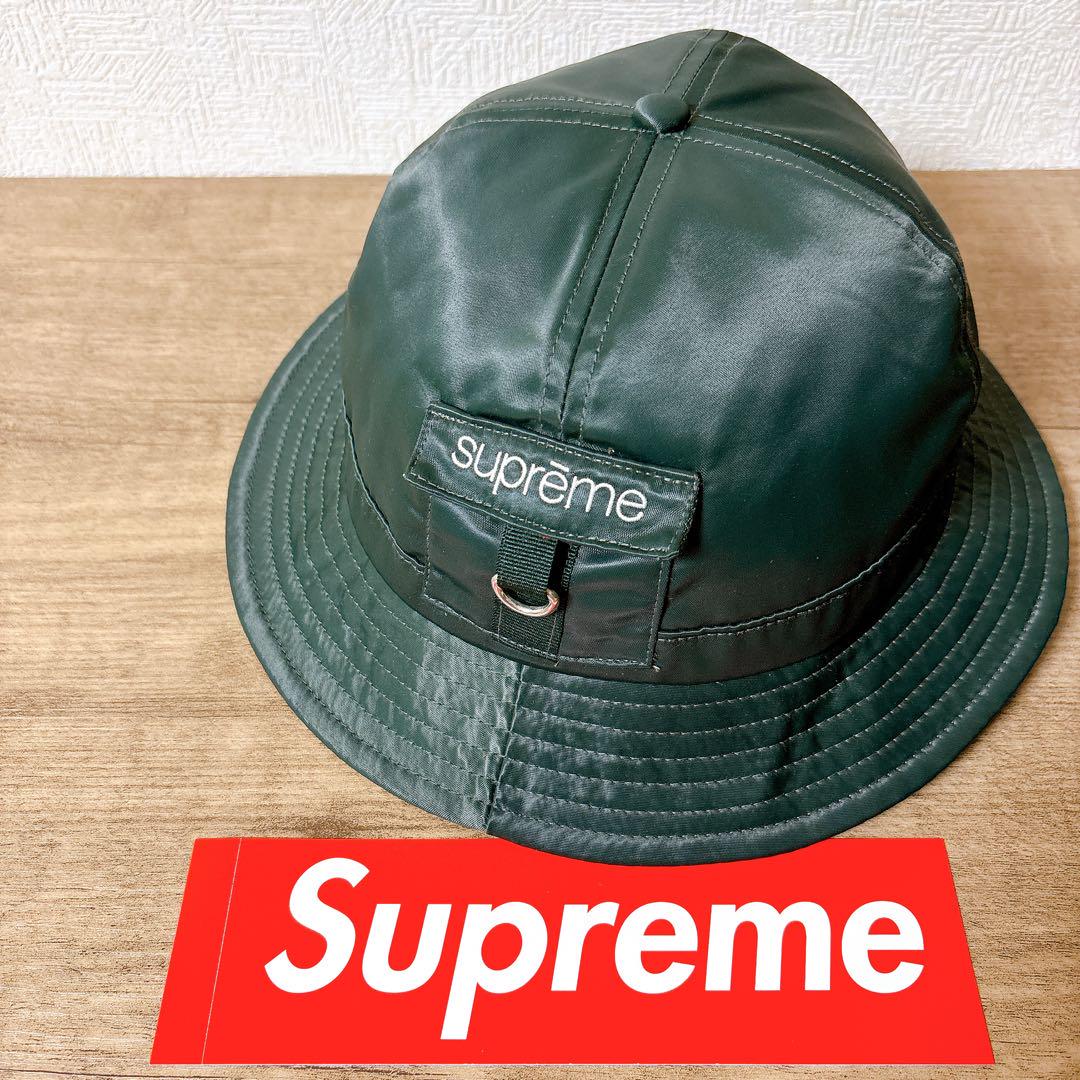 Supreme バケットハット カーキ 正規品 Supreme バケットハット ベルハット 帽子 深緑 カーキ