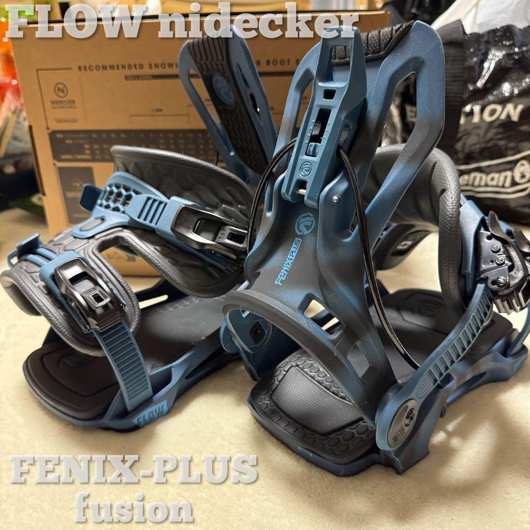 つ*ー様 FLOW/フロー FENIX-PLUS Lサイズ青 スノーボードバイン つ*ー様 FLOW/フロー FENIX-PLUS Lサイズ青 スノーボードバイン