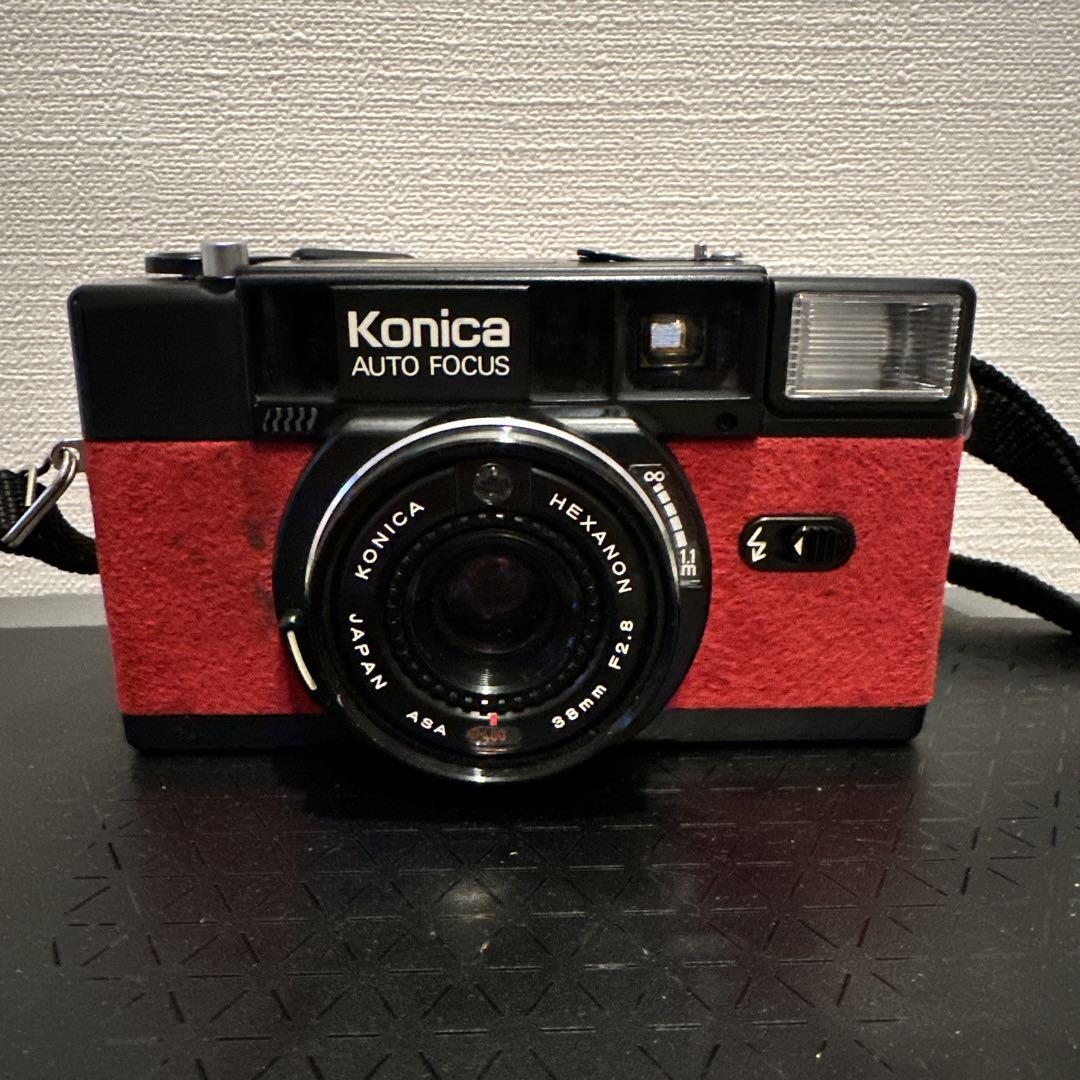 【希少 完動品】Konica C35 AF2 フィルムカメラ 動作確認済 レッド 2025年最新】konica c35 af2の人気アイテム - メルカリ