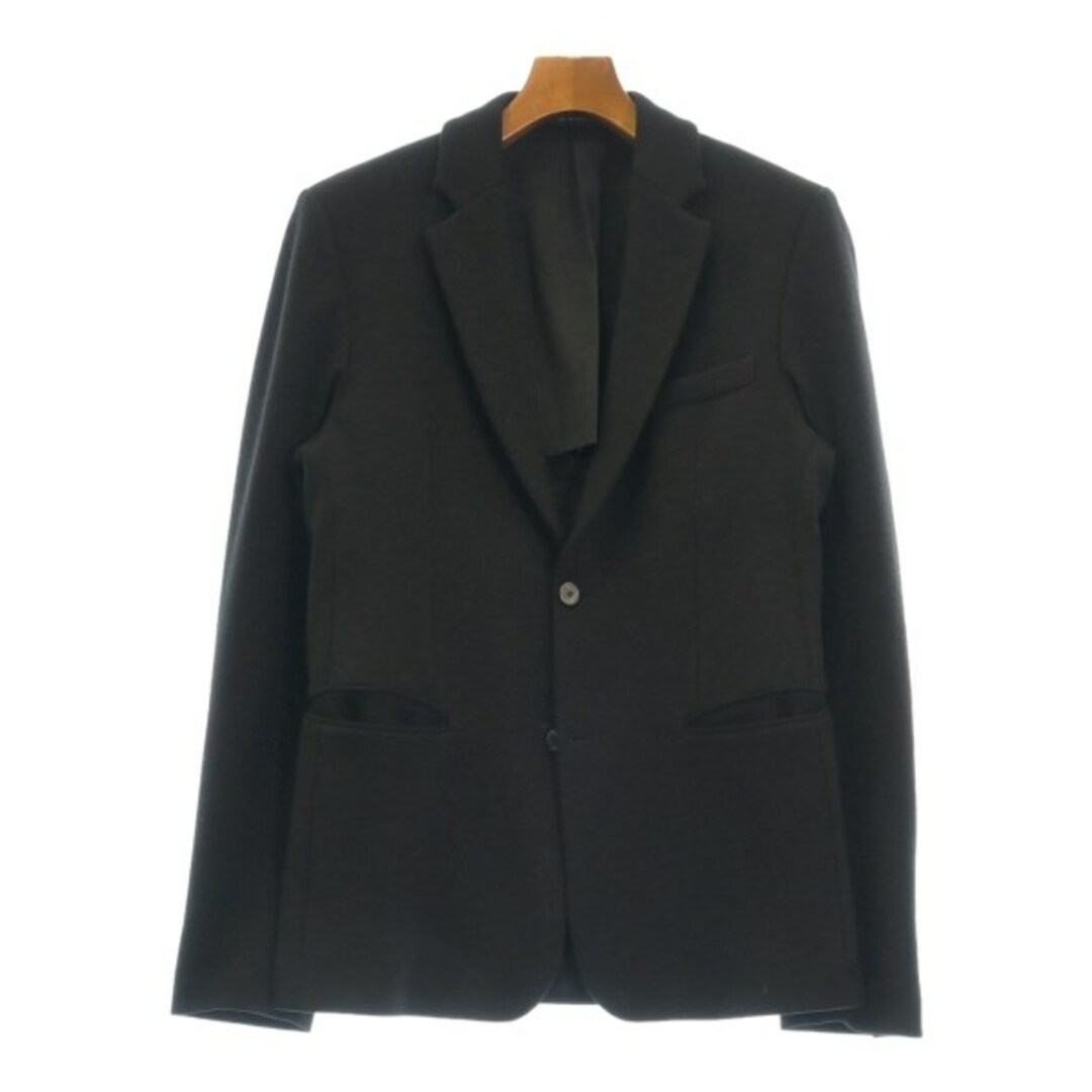 EMPORIO ARMANI - EMPORIO ARMANI カーディガン 44(L位) 紺x黒 【古着】【中古】 EMPORIO ARMANI - EMPORIO ARMANI カーディガン 44(L位) 紺x黒