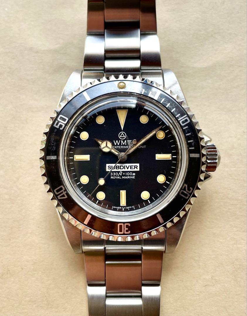 完成品 レアモデル】WMT ROYAL Marine MARINEサブダイバー（Royal 時計