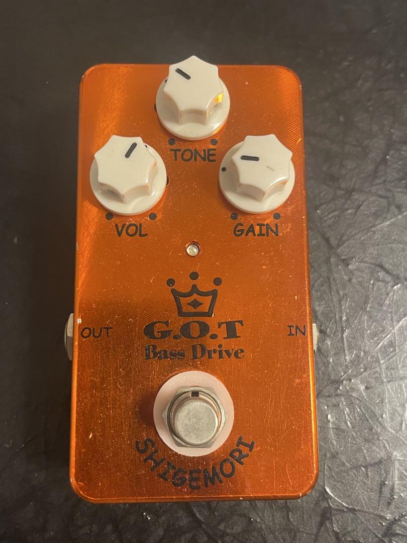 SHIGEMORI G.O.T Bass Drive 動作良好 Shigemori G.O.T Bass Drive