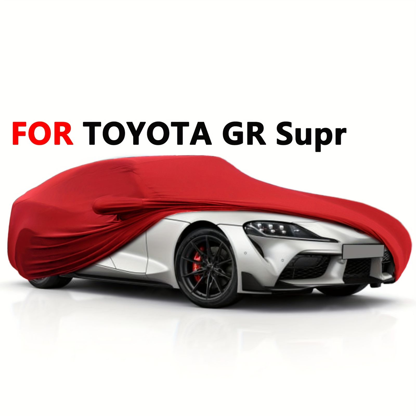 トヨタGRスープラ用ストレッチ可能フルボディカーカバー - 防塵