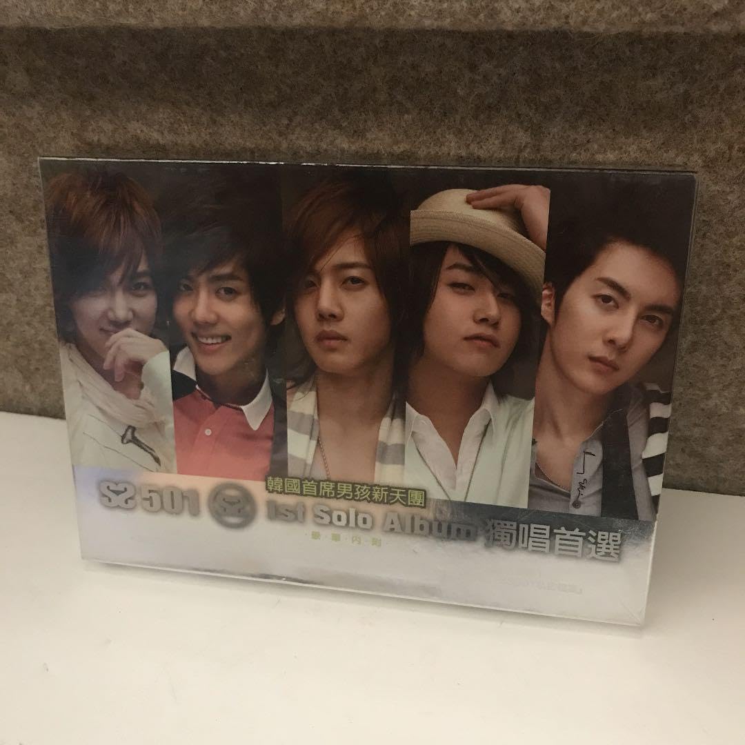 SS501 1st Solo Album C D+D V D 台湾独占初回限定盤（SS501 1st