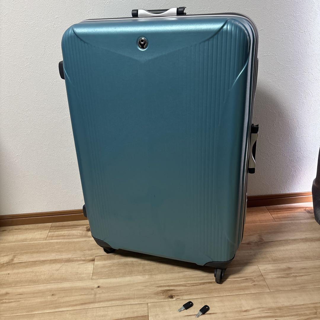 プロテカ　キャリーケース　約80L 美品寄り　ブルー色　最安値 プロテカ キャリーケース 約80L 美品寄り ブルー色 最安値（最大
