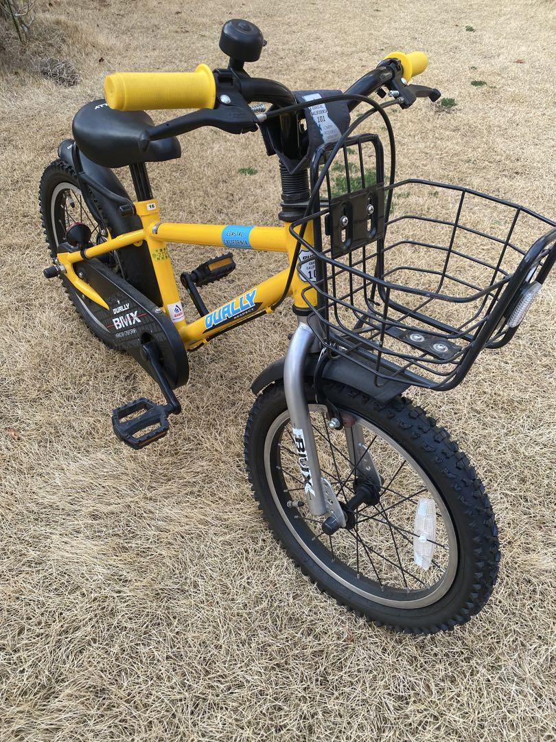 イエロー 幼児用自転車 前面バスケット付き　dally bmx 16インチ の 人気アイテムランキング イエロー 幼児用自転車 前面