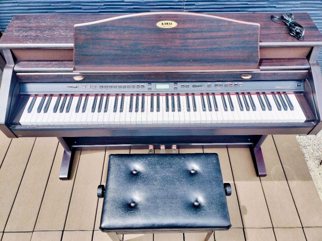 KAWAI 電子ピアノ 木製鍵盤 PW7 【有料配送可能】（KAWAI カワイ