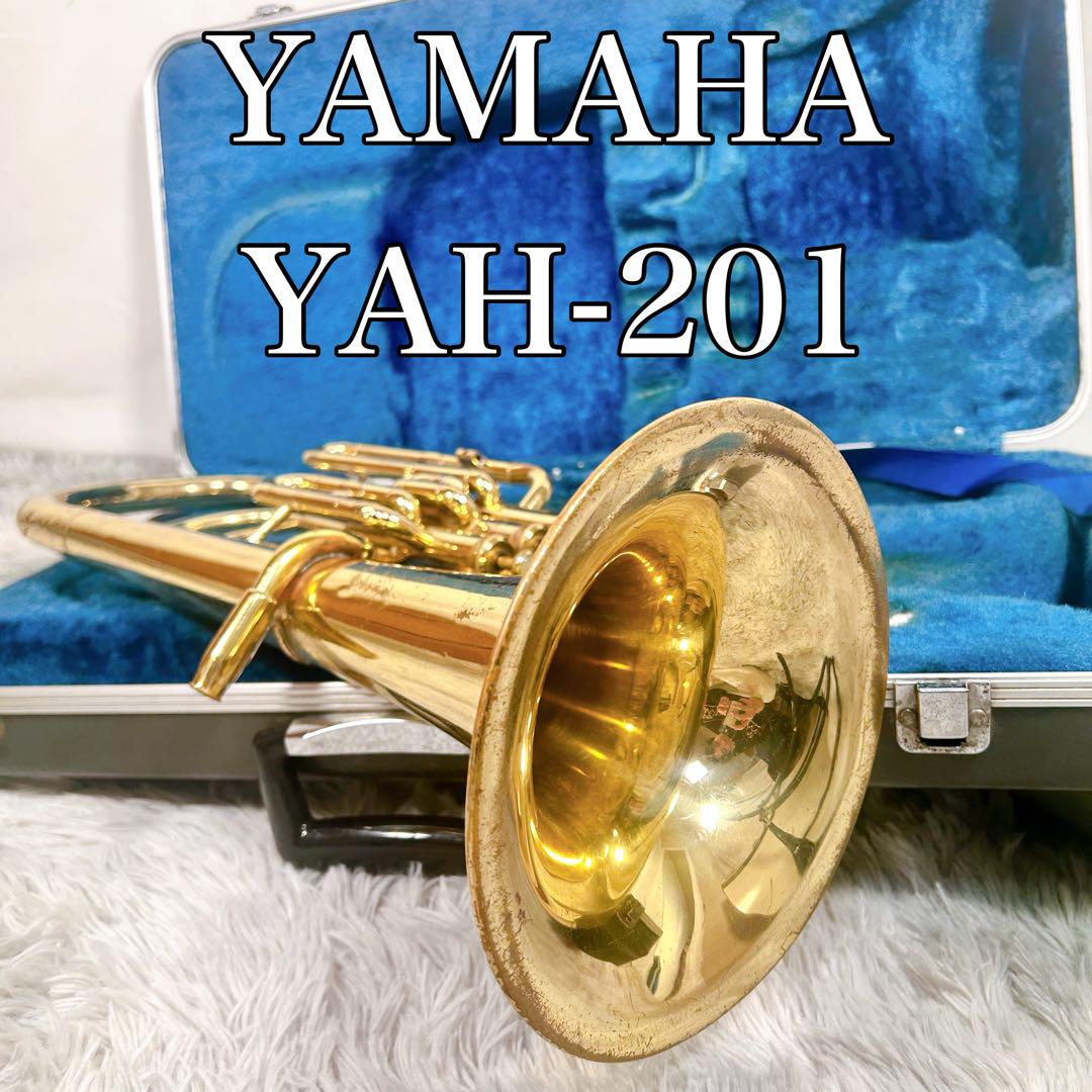 希少】YAMAHA アルトホルン YAH-201 ケース付 ジャンク 現状品