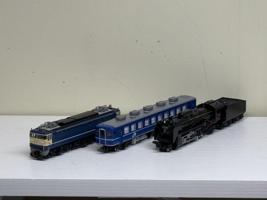 EF65 1128 7両セット 鉄道模型 Nゲージ EF65 1124号機トワイライト色・グレー台車が入線しました