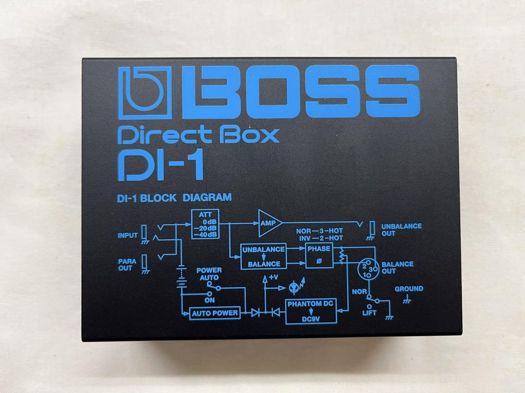 良品 BOSS DI-1 GC34（BOSS DI-1 ダイレクトボックス ボス DI1