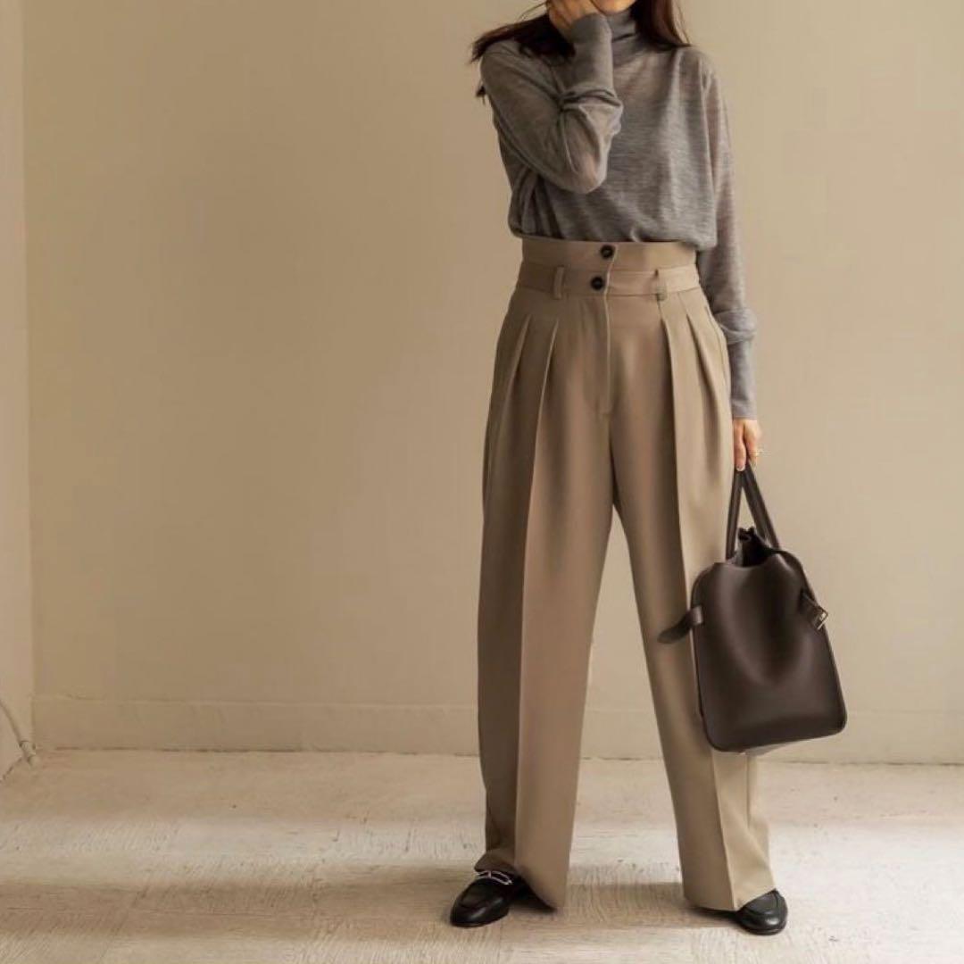 deres 2nd step pants カーキベージュ　サイズ1 deres デレス セカンドステップパンツ カーキベージュ サイズ1