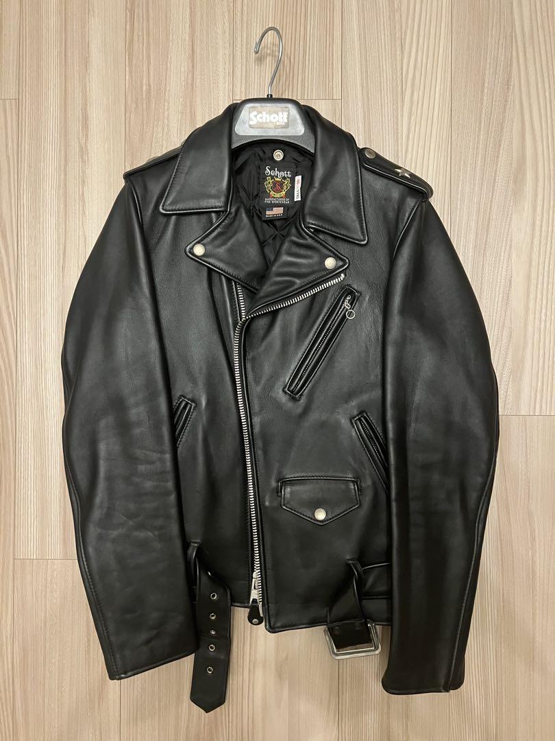 ショット Schott NYC ダブルライダースジャケット 36 Schott LEATHER SERIES｜Schott（ショット）