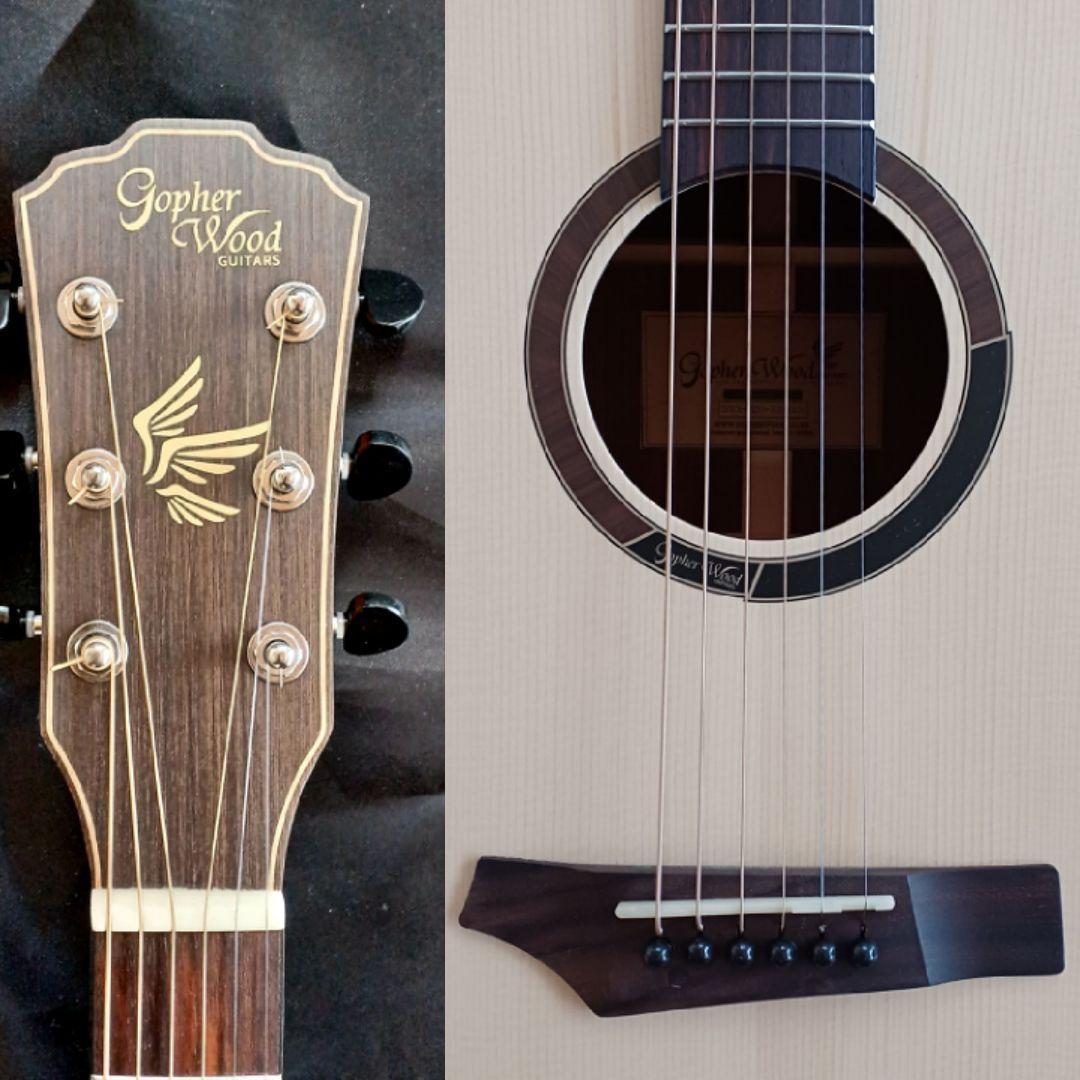 【送料込】美品　Gopherwood i110　低弦高　響き良好　メンテ済新品弦 送料込】美品 Gopherwood i110 低弦高 響き良好 メンテ済新品弦
