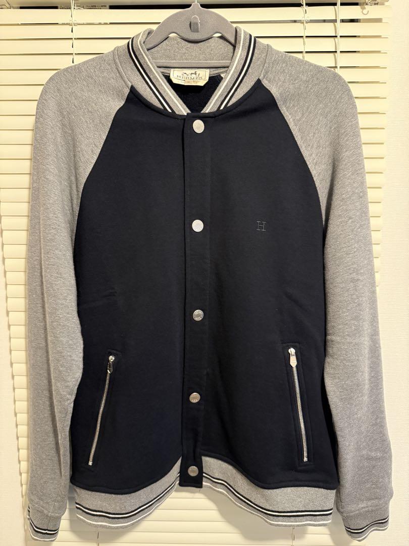 HERMES テディ ブルゾン セリエボタン サイズM（HERMES エルメス