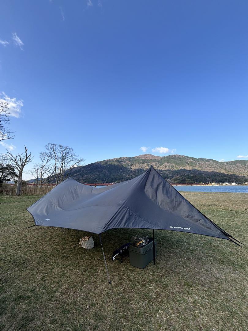 ヘイムプラネット ダスクタープ グレイ HEIMPLANET dusktarp
