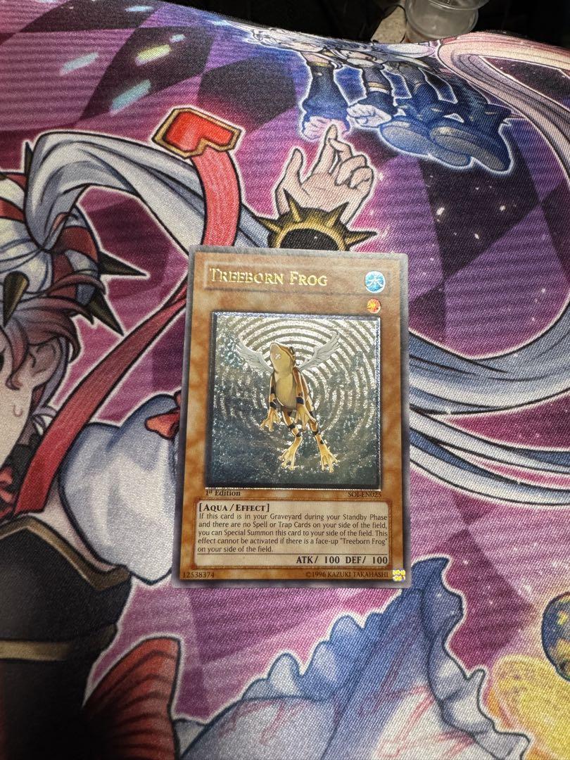 黄泉ガエル　英語版　1st 　レリーフ 遊戯王 黄泉ガエル 英語版 EU 1stレリーフ（遊戯王【英語版