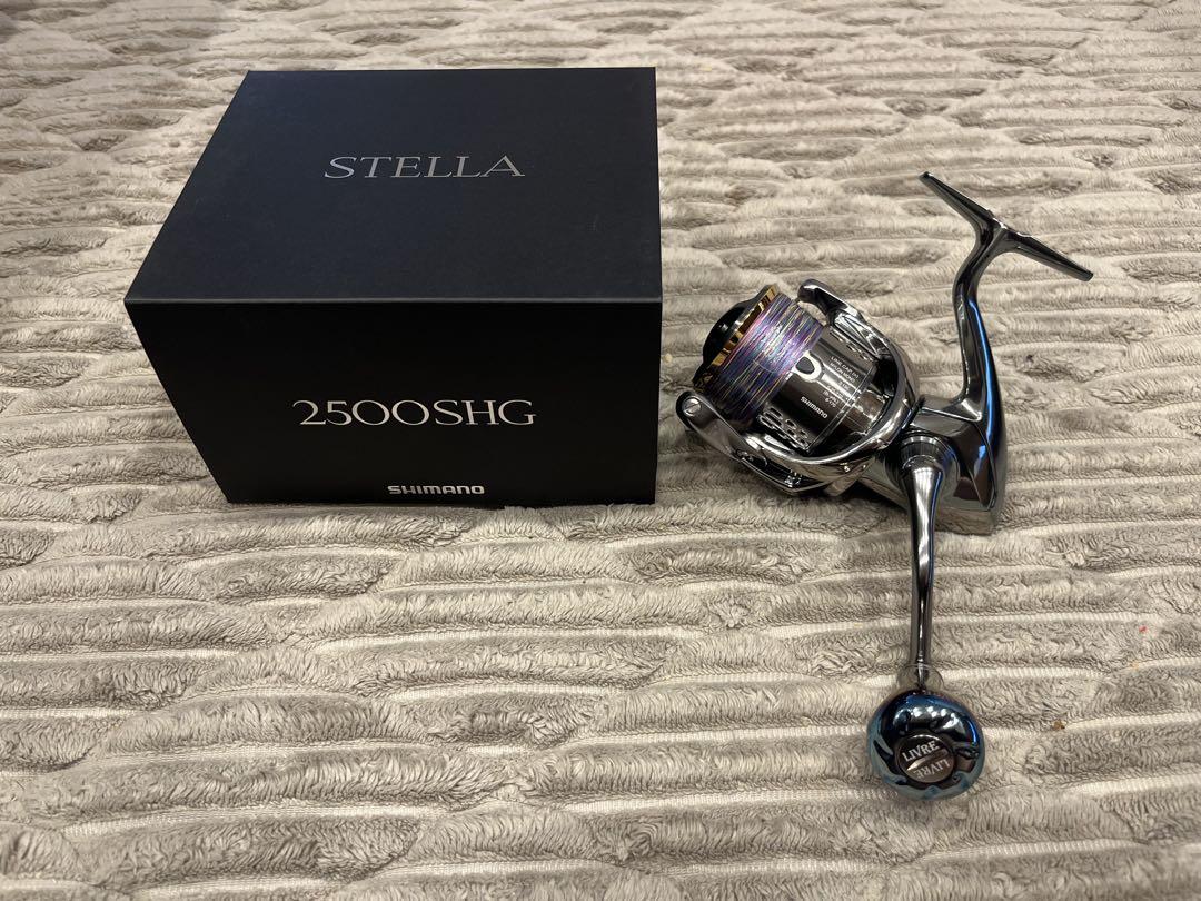 シマノ　18ステラ C2500SHG ［美品］リブレハンドルノブ付き リブレカスタム 使用頻度極少 シマノ 18 ステラ C2500HGS+リブレ