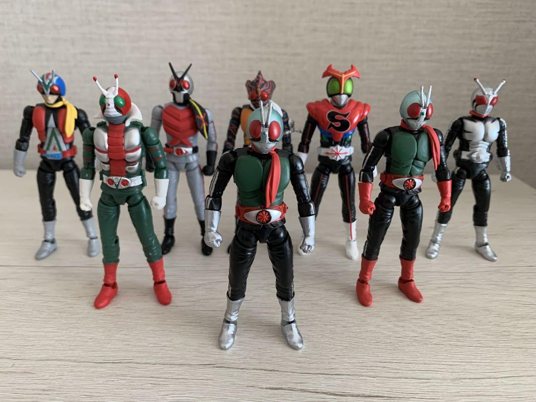 S.H.Figuarts シン仮面ライダー 1号＋2号 一文字隼人 shodo 昭和仮面ライダー 8体セット （遂に昭和ライダー