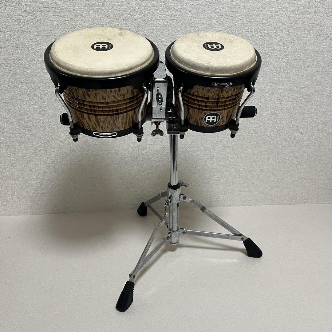 MEINL マイネル ボンゴ FREE RIDE スタンド セット 豹柄（Meinl