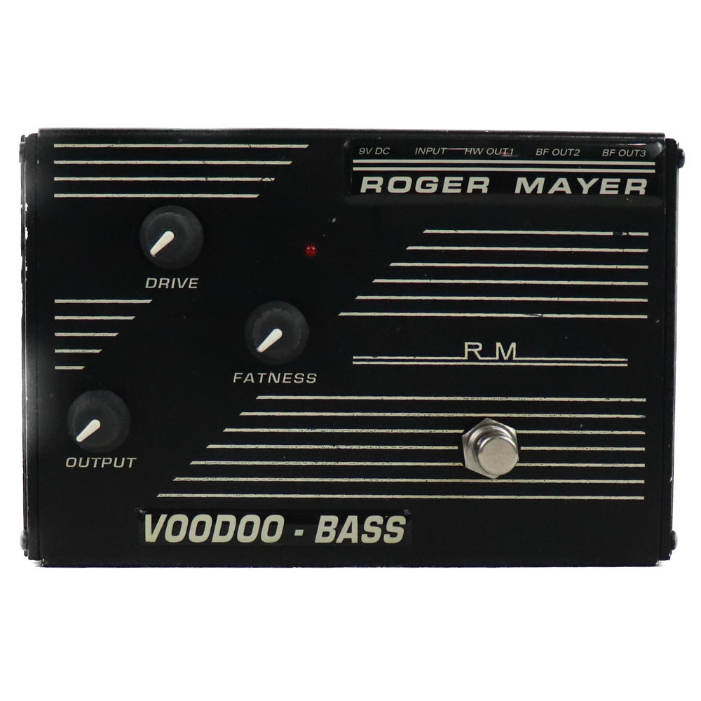 Roger Mayer Voodoo-Bass ベースオーバードライブ レビュー]エフェクター ROGER MAYER ( ロジャーメイヤー