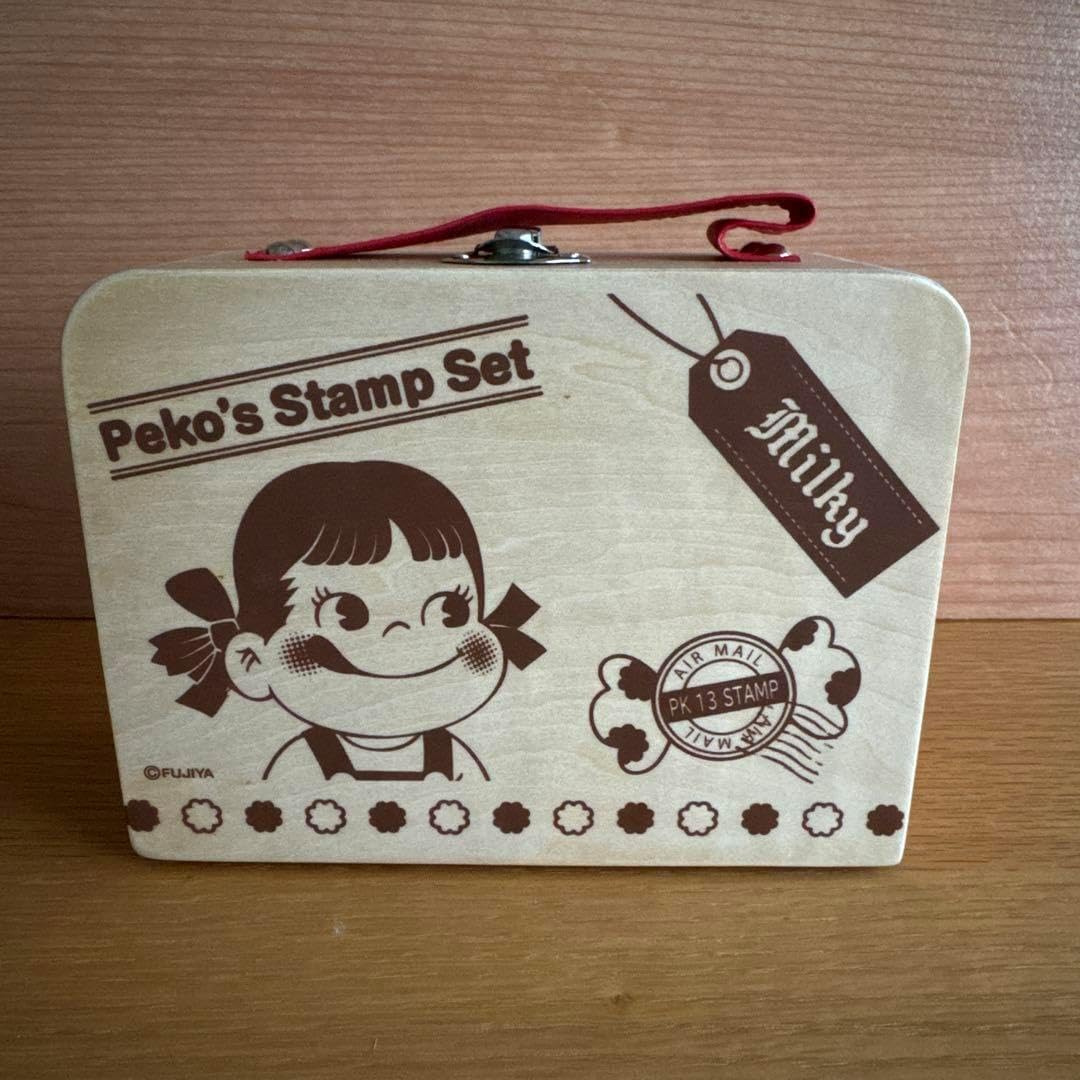 懸賞当選品◆ペコちゃんスタンプセット ペコちゃん 不二家 懸賞当選品 非売品 スタンプセット その他