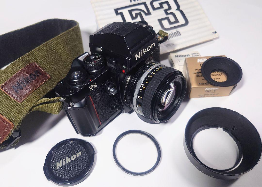 良品】Nikon F3 HP ニコン NIKKOR 50mmF1.4付（良品】Nikon F3