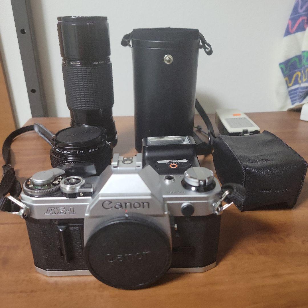 Canon AE-1 一眼レフカメラセット（Canon AE-1 フィルム一眼レフ