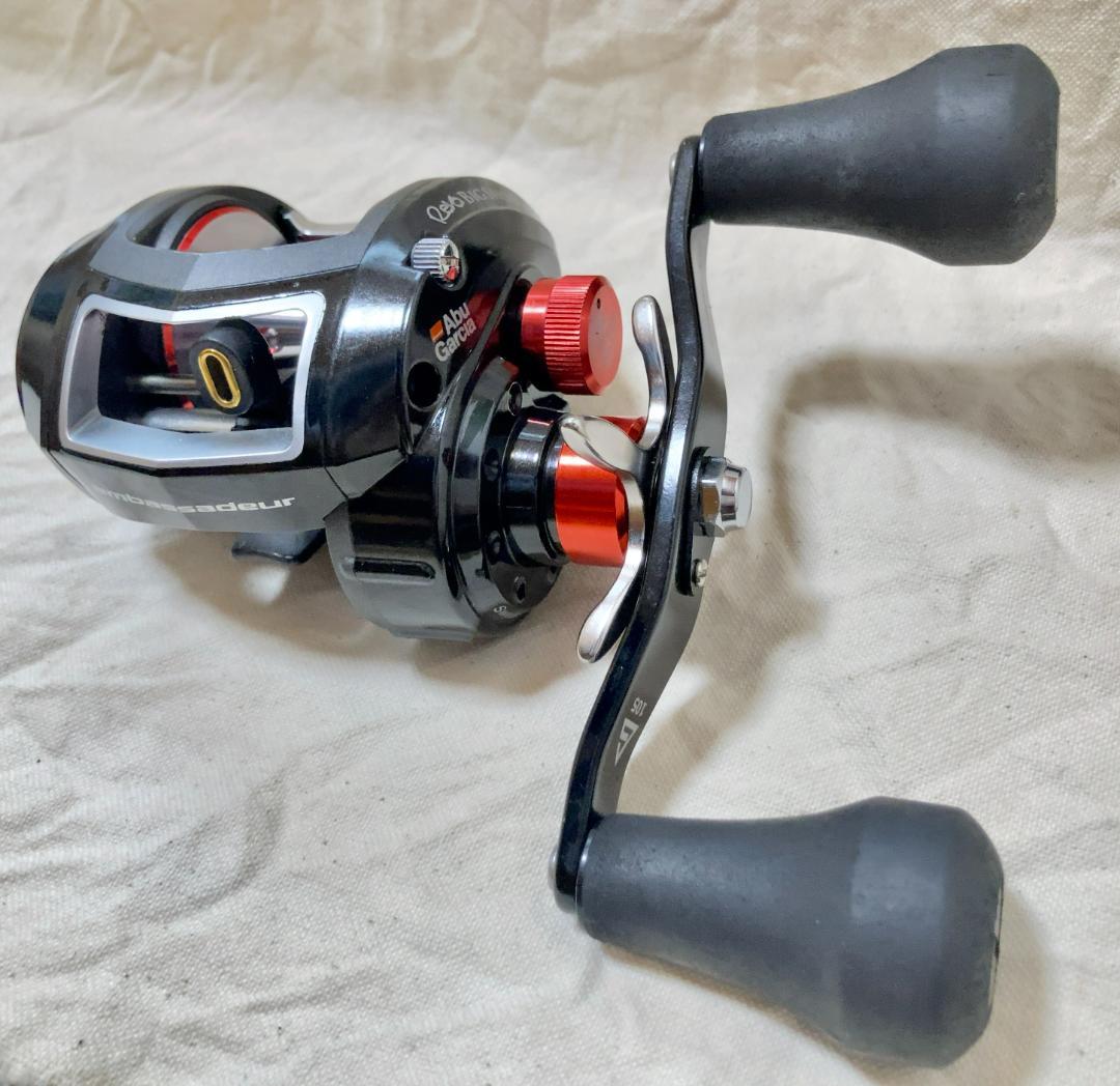 アブガルシアビックシューター左巻最終値下げです アブガルシア(Abu Garcia) アンバサダー Revo(レボ) ビッグ