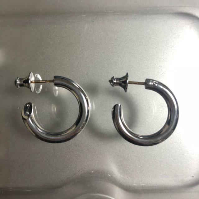 キャリアリング プラシーボ 501 美品 シルバー925 フープ ピアス CAREERING - 【両耳用】プラシーボピアス PLACEBO 501(SV