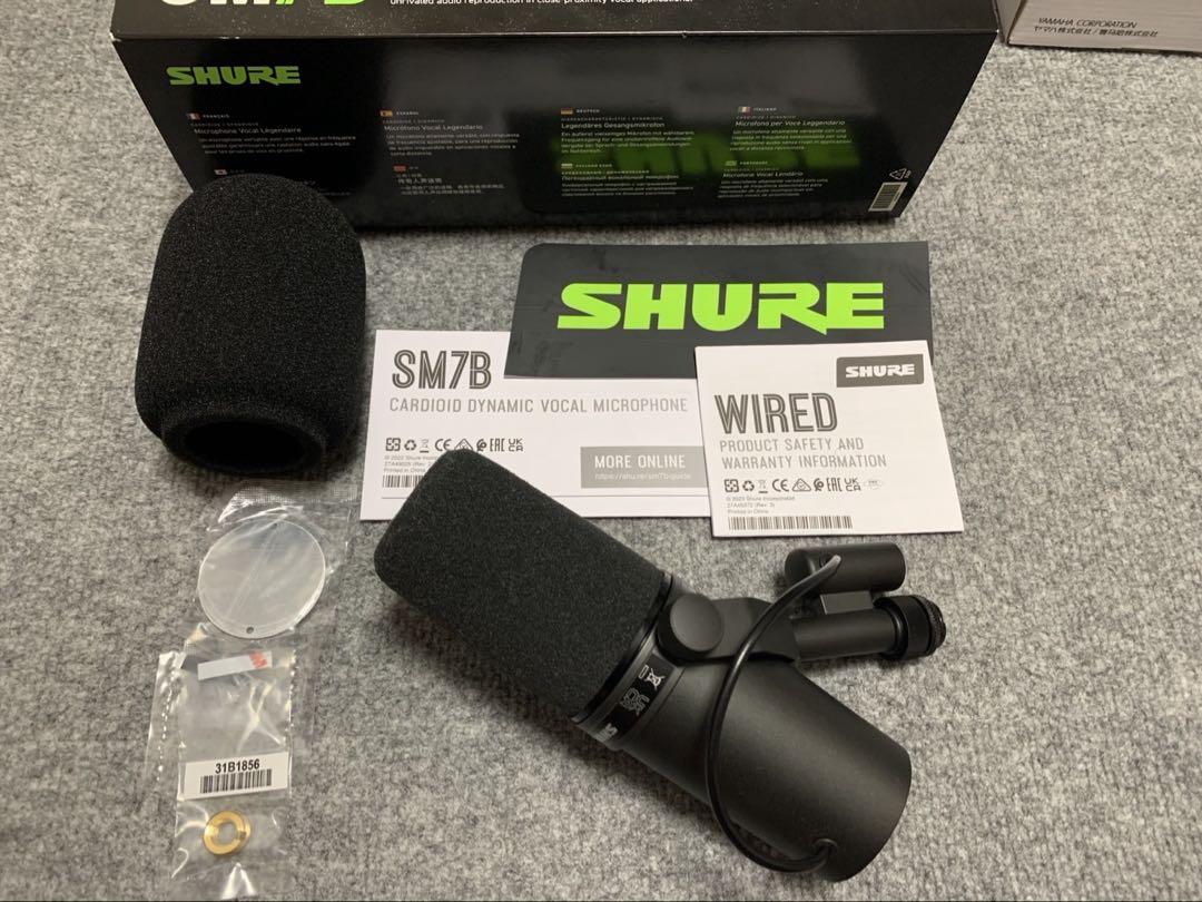 SHURE スタンドマイク+YAMAHAオーディオインターフェイス セット販売 SHURE スタンドマイク+YAMAHAオーディオインターフェイス セット
