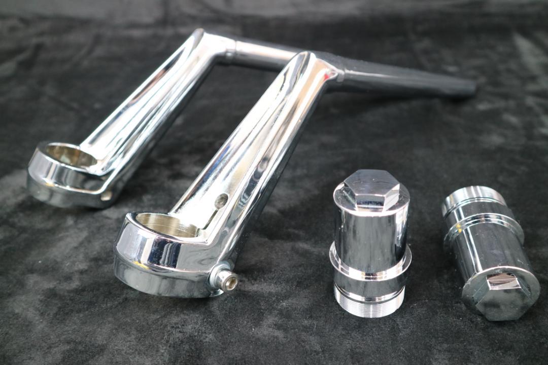 VFハンドル　黒　ハンドル＋ 専用 延長 アダプター VF CBX Amazon | CBX純正 タイプ ハンドル 黒＋延長キット③ GPZ400F用