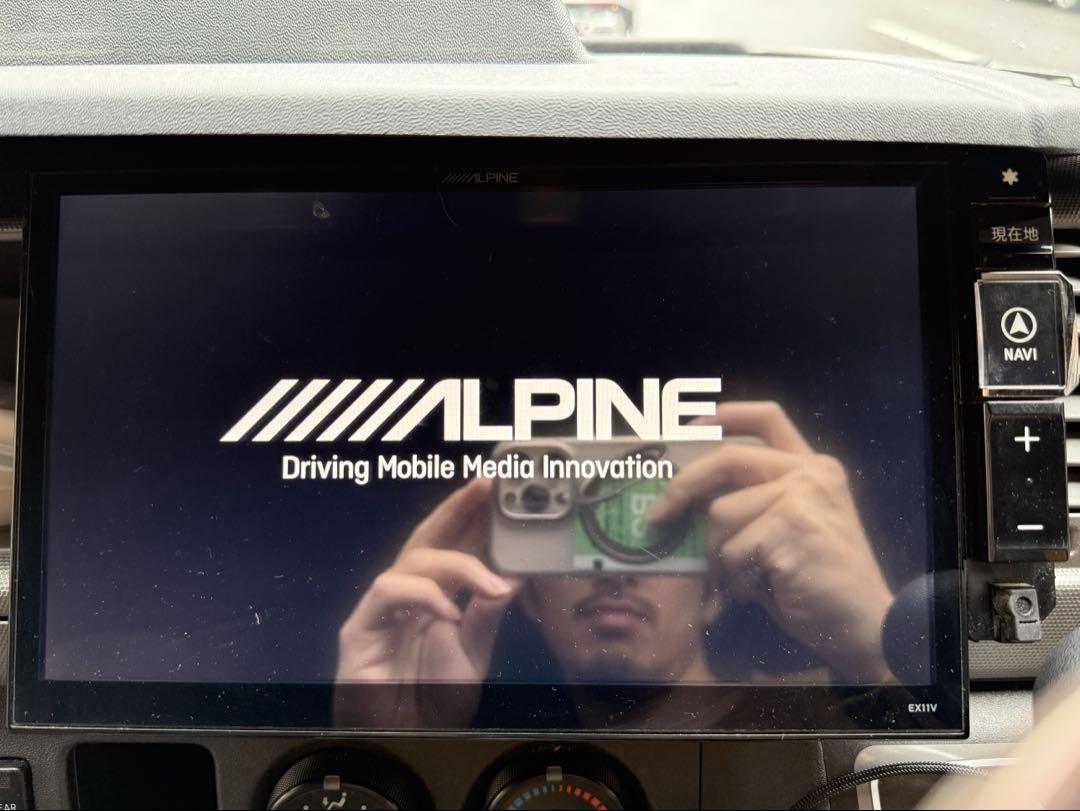 EX11V ALPINE ビッグx11 中古　 Bluetooth EX11V ALPINE ビッグx11 中古 Bluetooth（アルパインEX11V