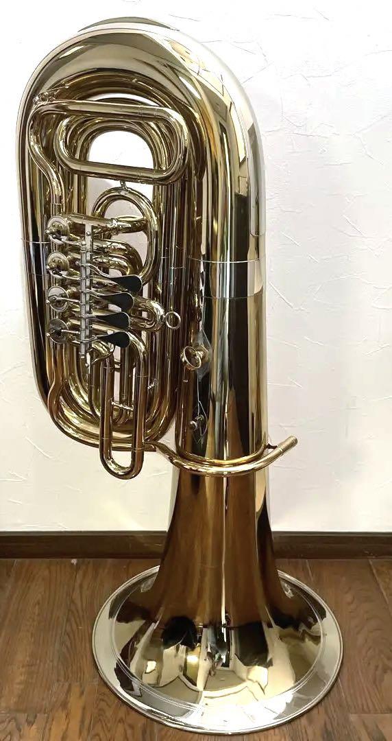 ドイツ製　Miraphone b♭ ミラフォンb菅 テューバ　クランツ付 ドイツの名器 ミラフォンB♭チューバのご案内！ - 管楽器専門店