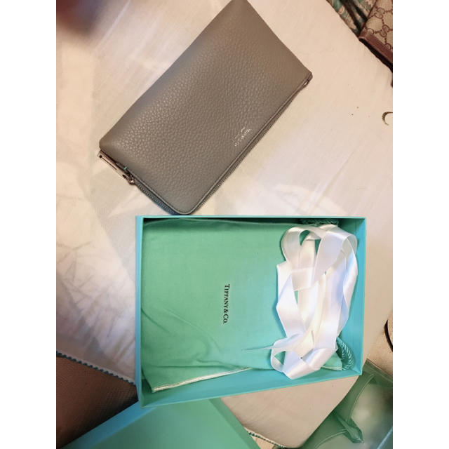 TIFFANY & Co. ティファニー ターコイズ 長財布 チェーンウォレット