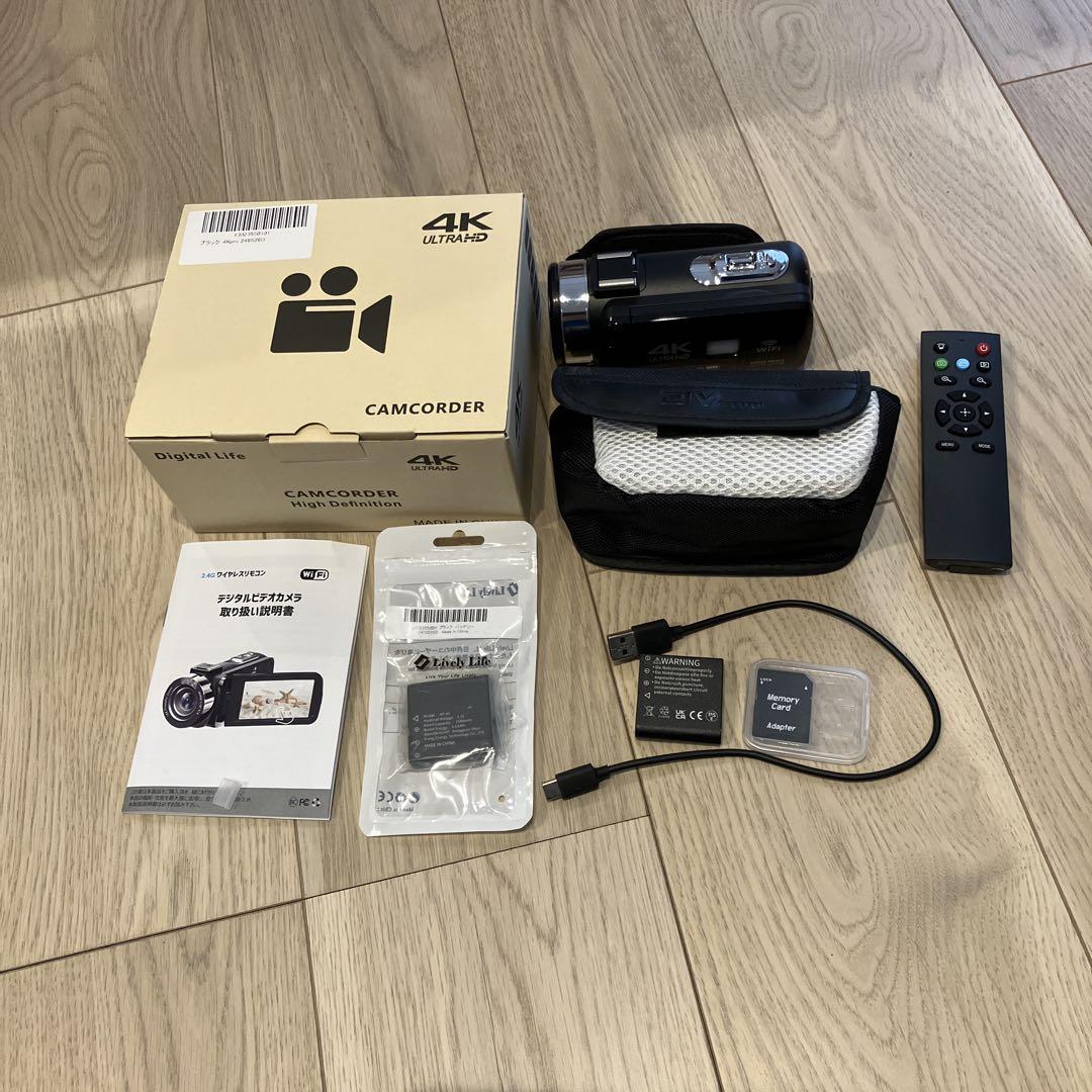 4Kデジタルビデオカメラ　予備バッテリー付 4Kデジタルビデオカメラ 予備バッテリー付 （Amazon | Keculbo