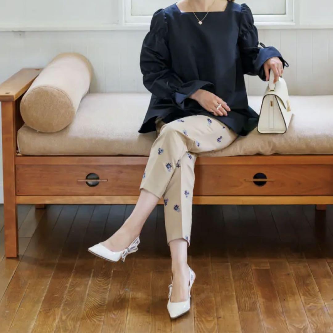 bluelea Original embroidery pants ブルレア bluelea Original embroidery pants（bluelea Original