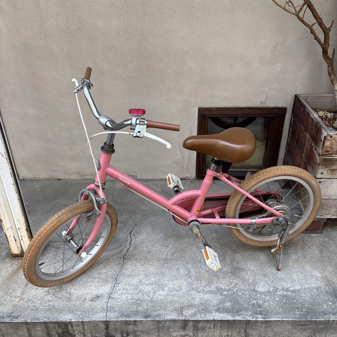 TOKYOBIKE 幼児用自転車 16インチ ピンク ※引き取り限定 TOKYOBIKE 幼児用自転車 16インチ ピンク ※引き取り限定(little