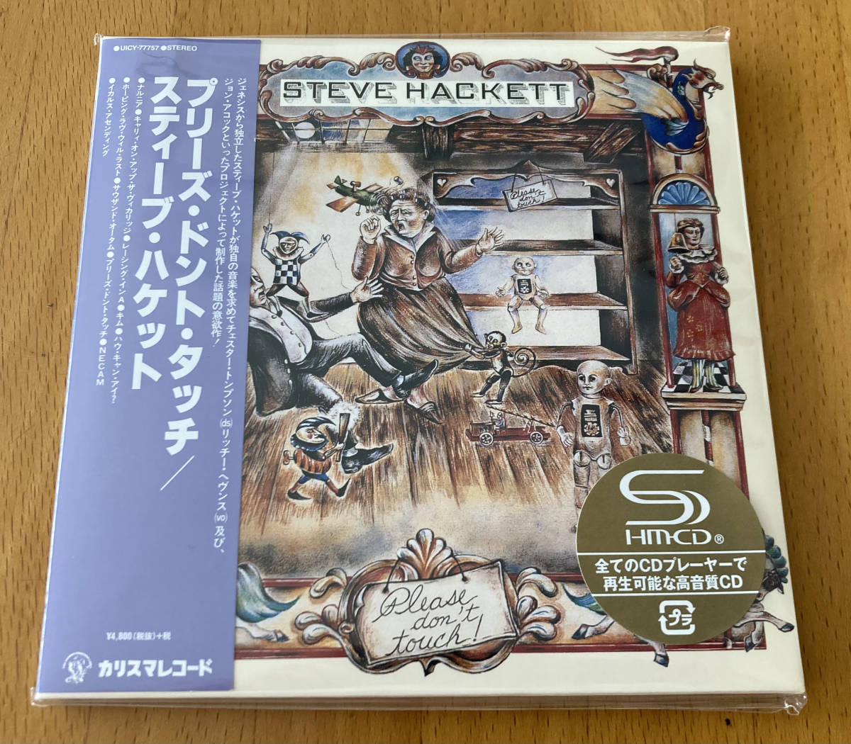 Steve Hackett　スティーブ・ハケット　日本盤　帯付きCD　2枚セット Steve Hackett スティーブ・ハケット 日本盤 帯付きCD 2枚セット